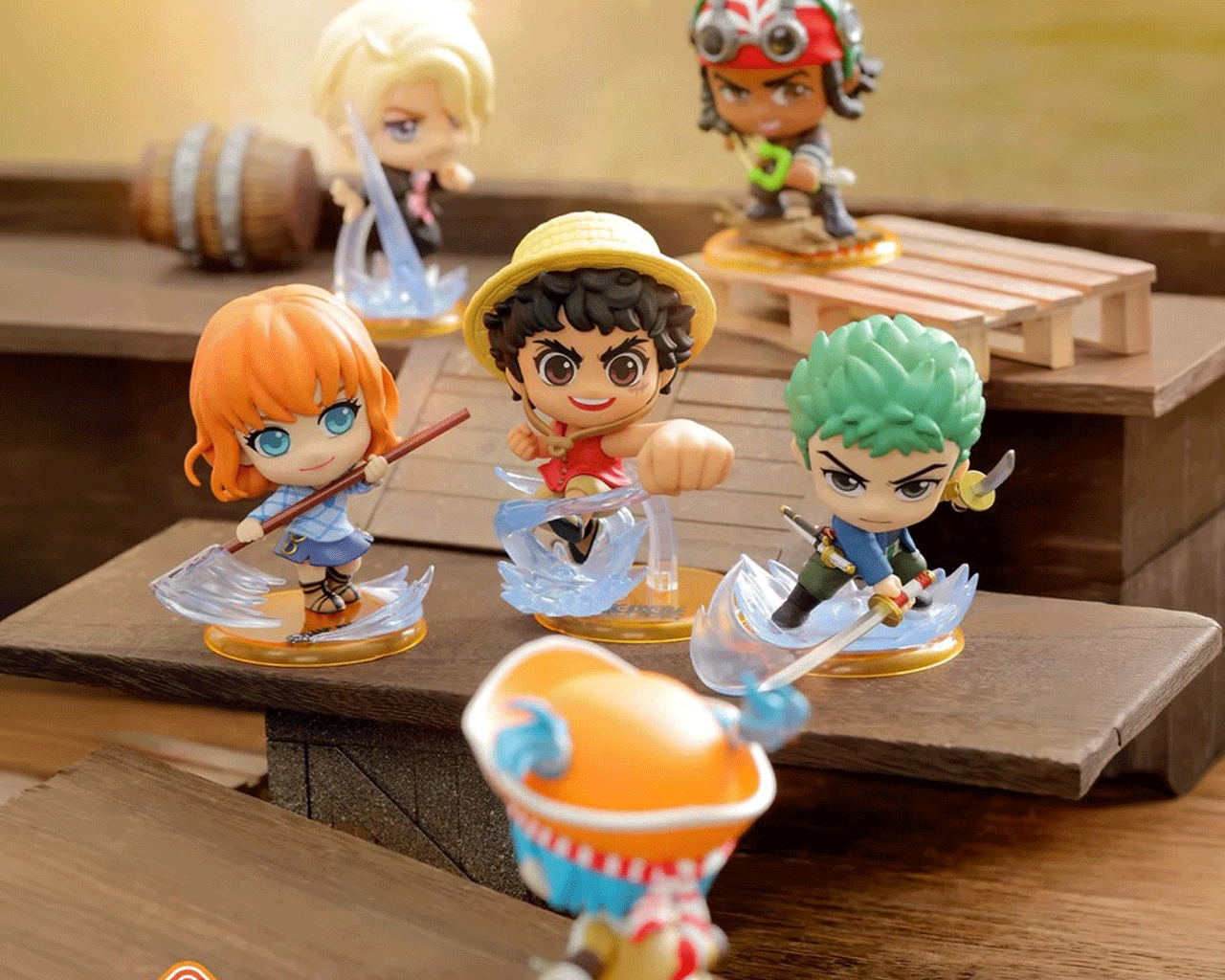 YUME - ONE PIECE - COSBI COLLECTION - BLIND BOX - DISPLAY (8) MINI FIGURA 8x8x12 cm