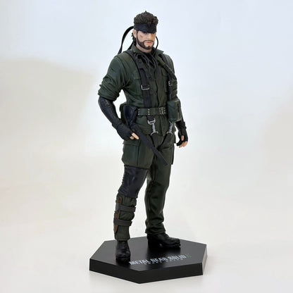 KONAMI AMUSEMENT METAL GEAR SOLID DELTA NAKED SNAKE FIGURA 20 cm