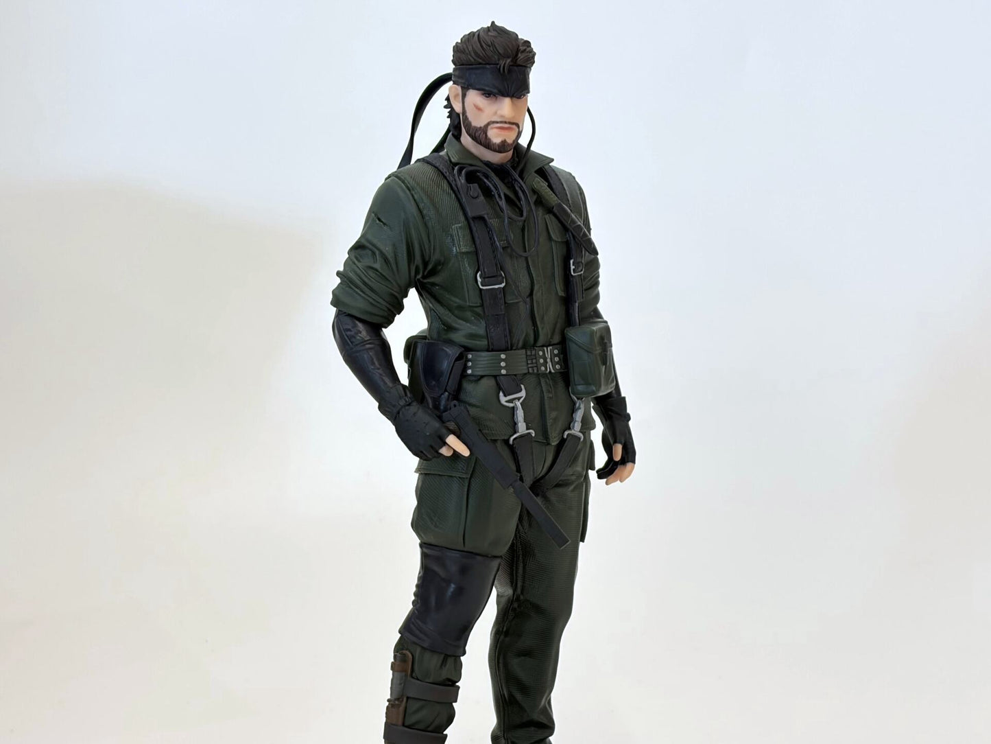 KONAMI AMUSEMENT METAL GEAR SOLID DELTA NAKED SNAKE FIGURA 20 cm