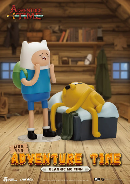 BEAST KINGDOM ADVENTURE TIME MINI EGG ATTACK BLIND BOX SET DISPLAY (6) MINI FIGURA 9.4cm