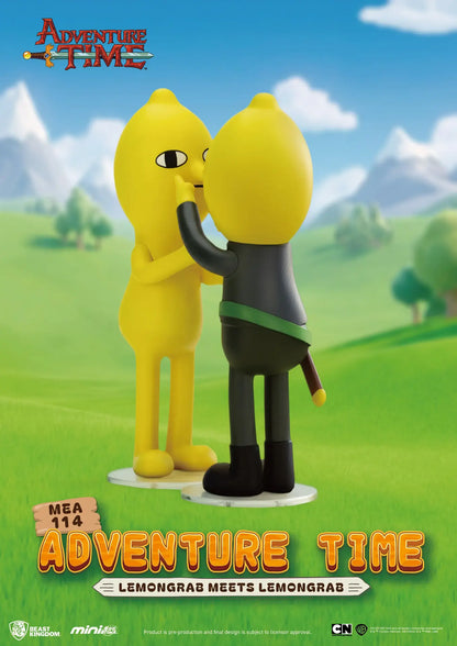 BEAST KINGDOM ADVENTURE TIME MINI EGG ATTACK BLIND BOX SET DISPLAY (6) MINI FIGURA 9.4cm