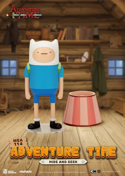 BEAST KINGDOM ADVENTURE TIME MINI EGG ATTACK BLIND BOX SET DISPLAY (6) MINI FIGURA 9.4cm