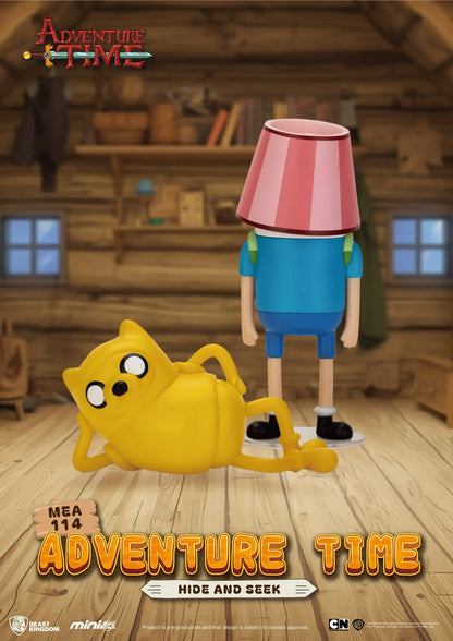 BEAST KINGDOM ADVENTURE TIME MINI EGG ATTACK BLIND BOX SET DISPLAY (6) MINI FIGURA 9.4cm