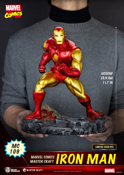 BEAST KINGDOM IRON MAN - MARVEL COMICS MASTER CRAFT STATUA 29.9 cm