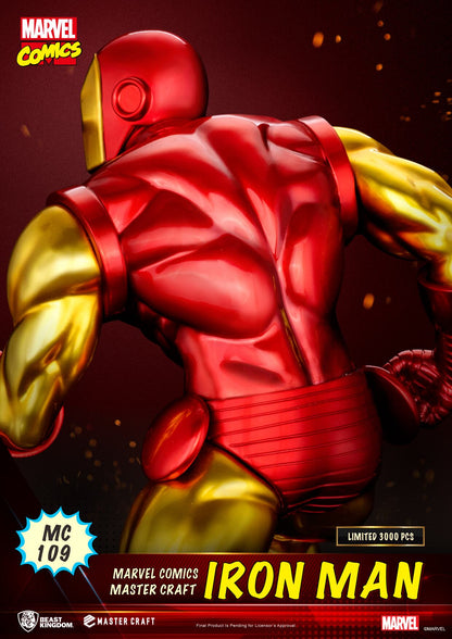 BEAST KINGDOM IRON MAN - MARVEL COMICS MASTER CRAFT STATUA 29.9 cm