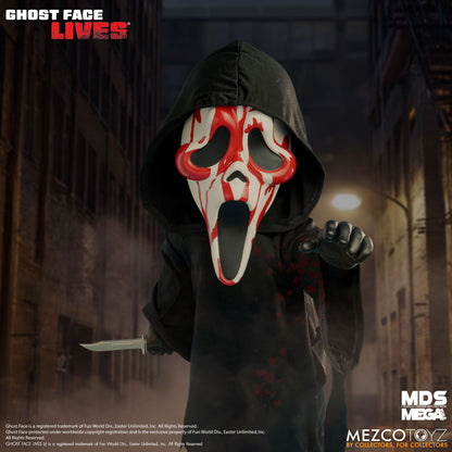 MEZCO TOYS MDS MEGA SCALE BLOODY GHOST FACE AF ACTION FIGURE 37 cm