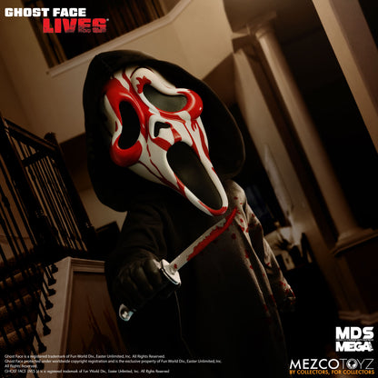 MEZCO TOYS MDS MEGA SCALE BLOODY GHOST FACE AF ACTION FIGURE 37 cm