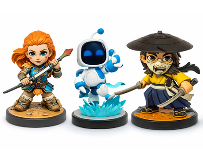YUME SONY PLAYSTATION - ALL STARS HERO - BLIND BOX COUNTER DISPLAY (6) MINI FIGURA 8x8x12 cm