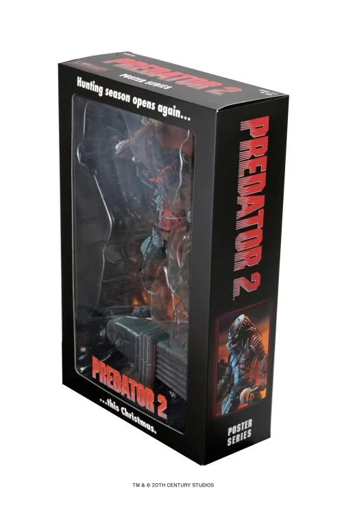 NECA - CITY HUNTER PREDATOR 2 CITY HUNTER POSTER SERIES ACTION FIGURE 20 cm