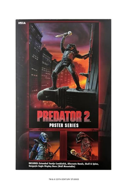 NECA - CITY HUNTER PREDATOR 2 CITY HUNTER POSTER SERIES ACTION FIGURE 20 cm