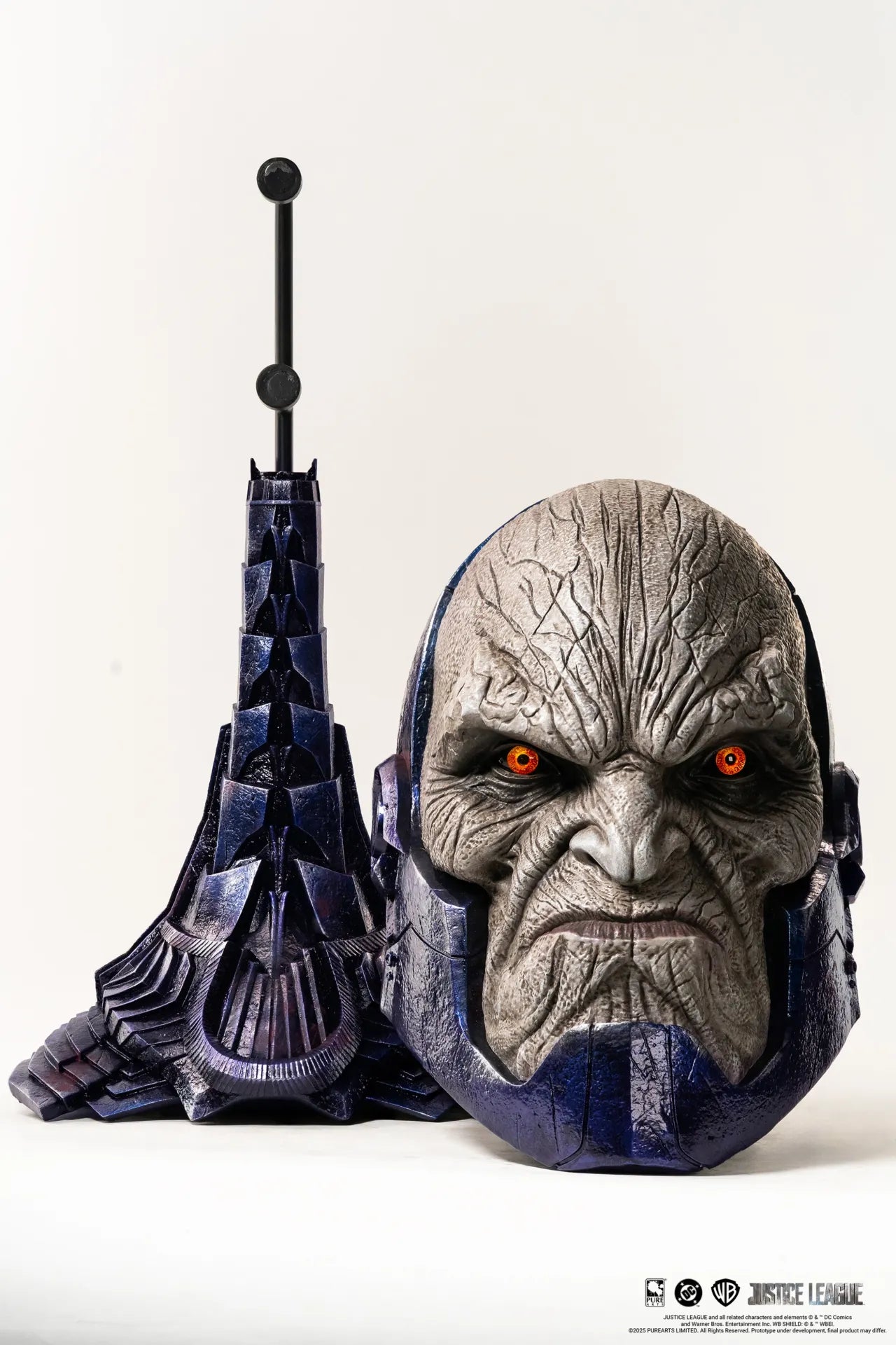 PURE ARTS JUSTICE LEAGUE DARKSEID SCALE ART MASK 1/1 REPLICA 26 cm