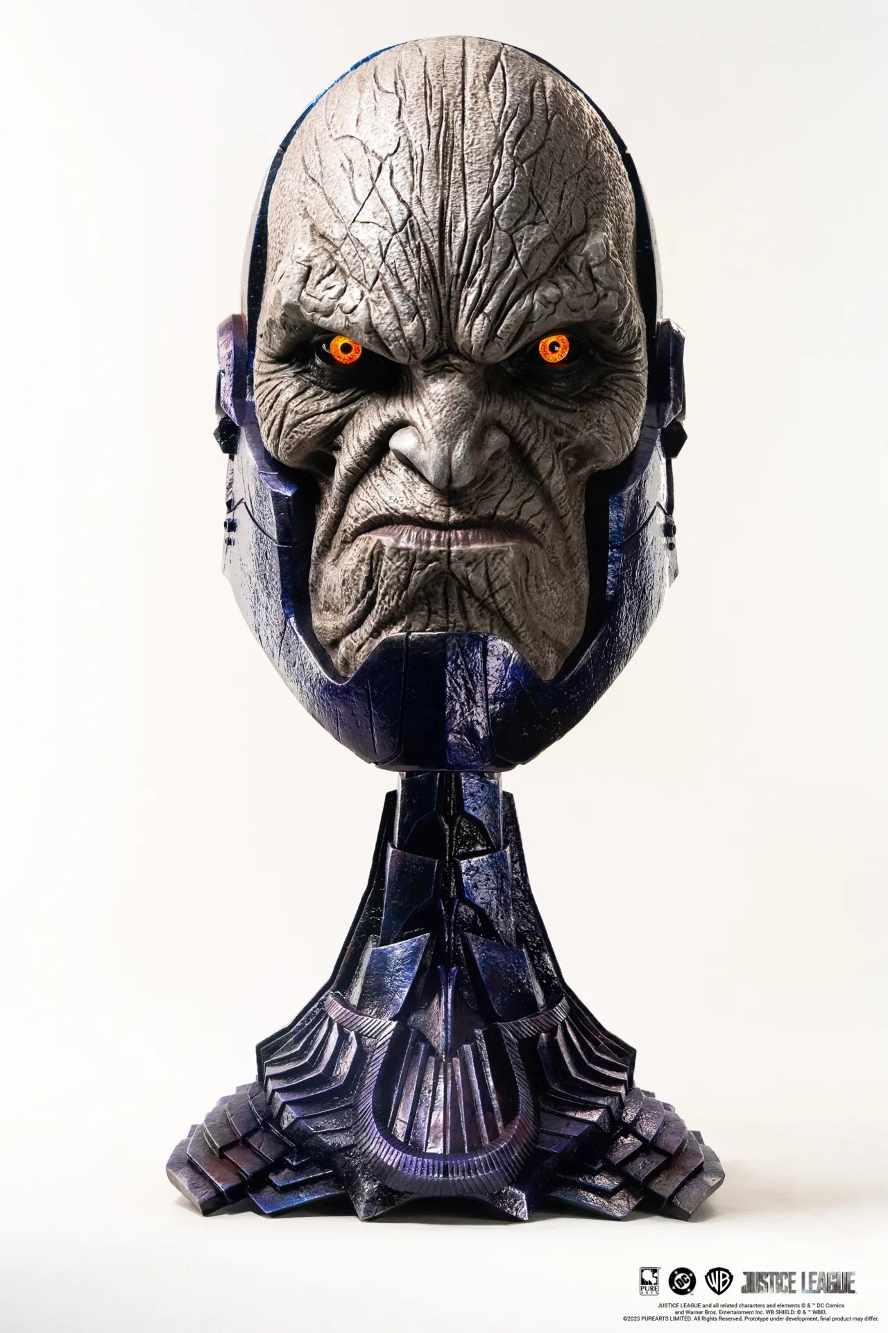 PURE ARTS JUSTICE LEAGUE DARKSEID SCALE ART MASK 1/1 REPLICA 26 cm