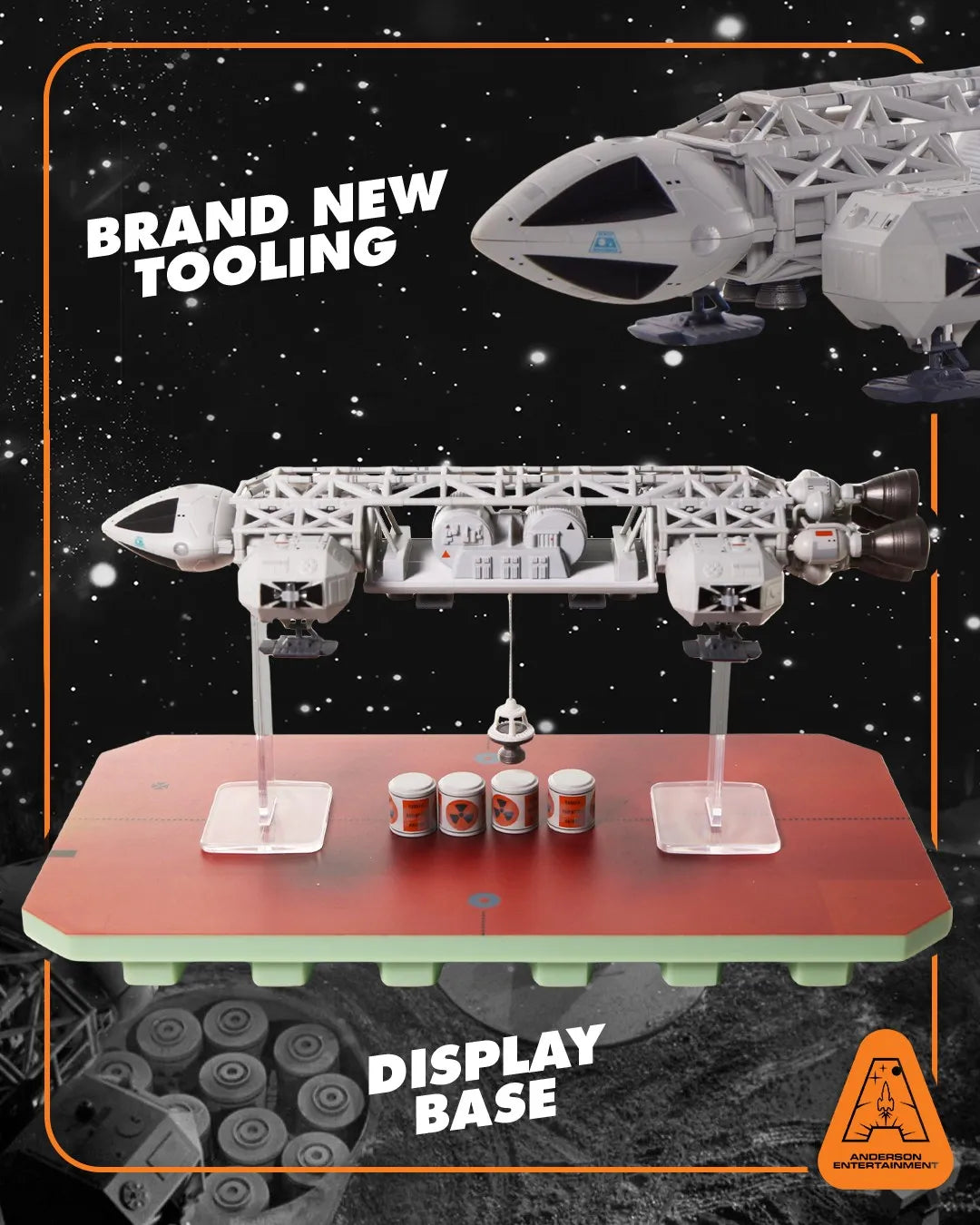 ANDERSON ENTERTAINMENT LIMITED SPACE 1999 EAGLE WICH MODULE DIE-CAST LIMITED EDITION REPLICA 25 cm LIMITED EDITION