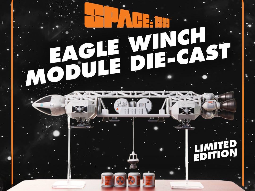 ANDERSON ENTERTAINMENT LIMITED SPACE 1999 EAGLE WICH MODULE DIE-CAST LIMITED EDITION REPLICA 25 cm LIMITED EDITION