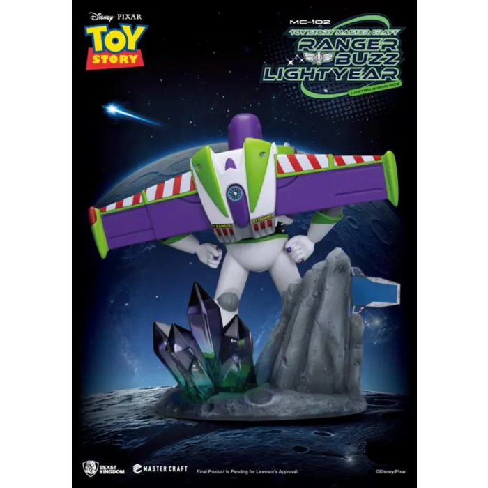 BEAST KINGDOM TOY STORY SPACE RANGER BUZZ MASTER CRAFT STATUA 32 cm