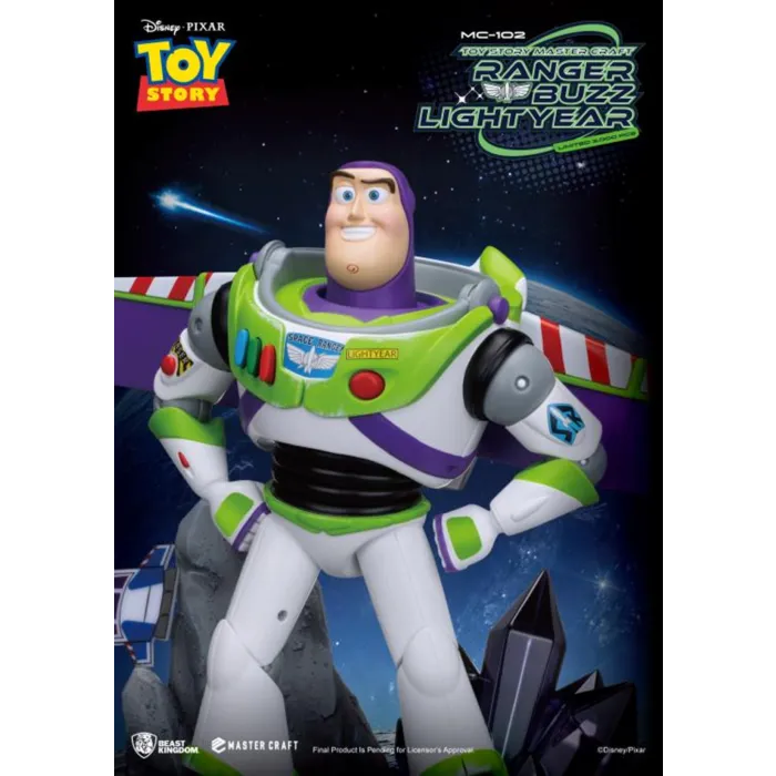 BEAST KINGDOM TOY STORY SPACE RANGER BUZZ MASTER CRAFT STATUA 32 cm