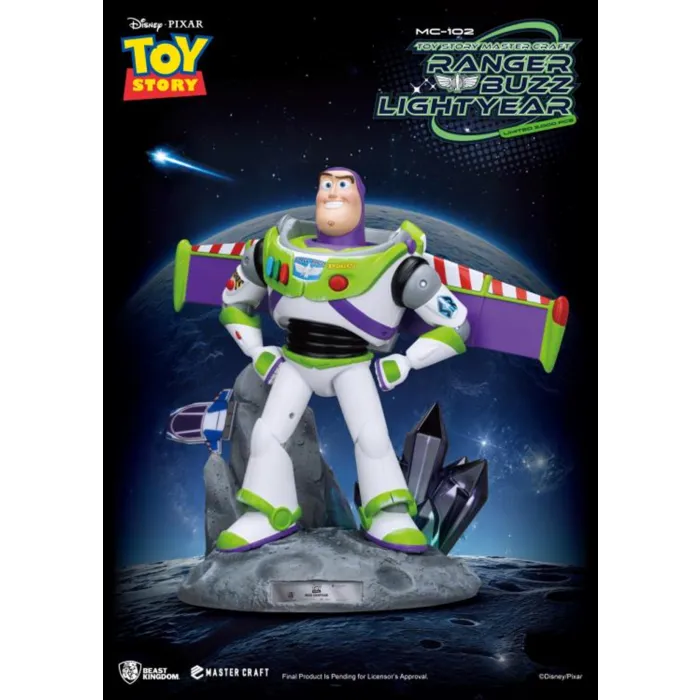 BEAST KINGDOM TOY STORY SPACE RANGER BUZZ MASTER CRAFT STATUA 32 cm