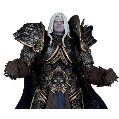 MCFARLANE TOYS 25 WORLD WARCRAFT LICH KING MCFARLANE ELITE EDITION 7" ACTION FIGURE 18 cm