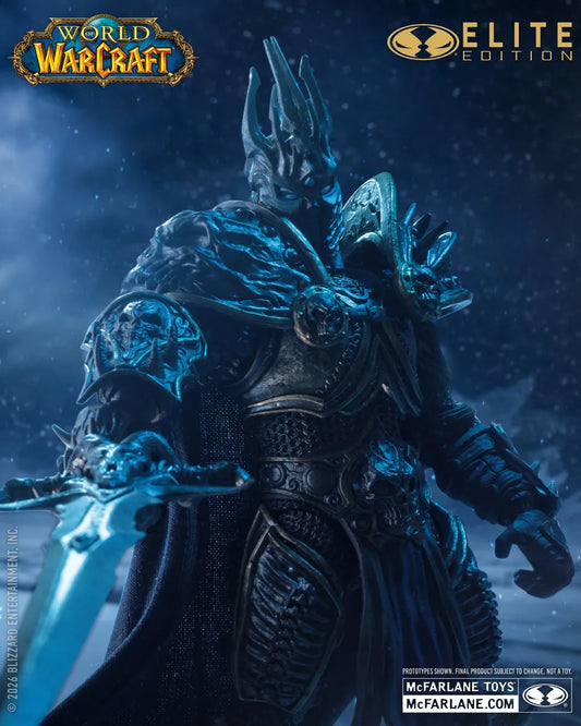 WORLD OF WARCRAFT LICH KING MCFARLANE ELITE EDITION 7" ACTION FIGURE
