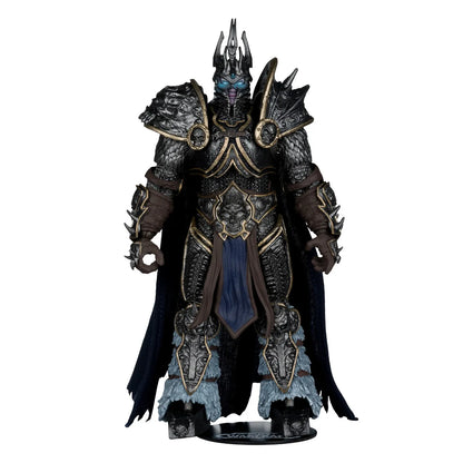 MCFARLANE TOYS 25 WORLD WARCRAFT LICH KING MCFARLANE ELITE EDITION 7" ACTION FIGURE 18 cm