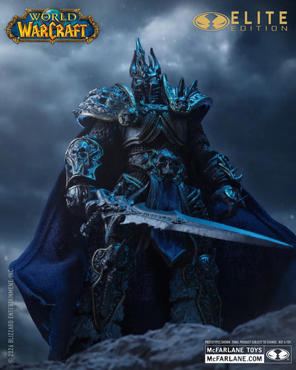 MCFARLANE TOYS 25 WORLD WARCRAFT LICH KING MCFARLANE ELITE EDITION 7" ACTION FIGURE 18 cm