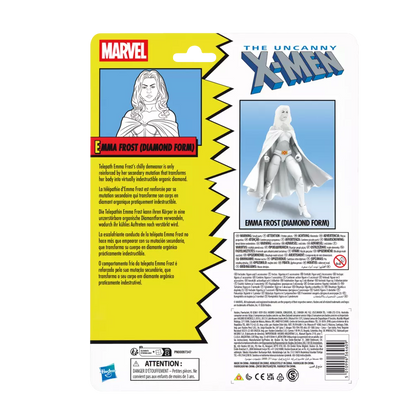 HASBRO - MARVEL LEGENDS X-MEN EMMA FROST DIAMOND FORM ACTION FIGURE