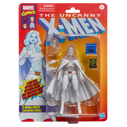 HASBRO - MARVEL LEGENDS X-MEN EMMA FROST DIAMOND FORM ACTION FIGURE