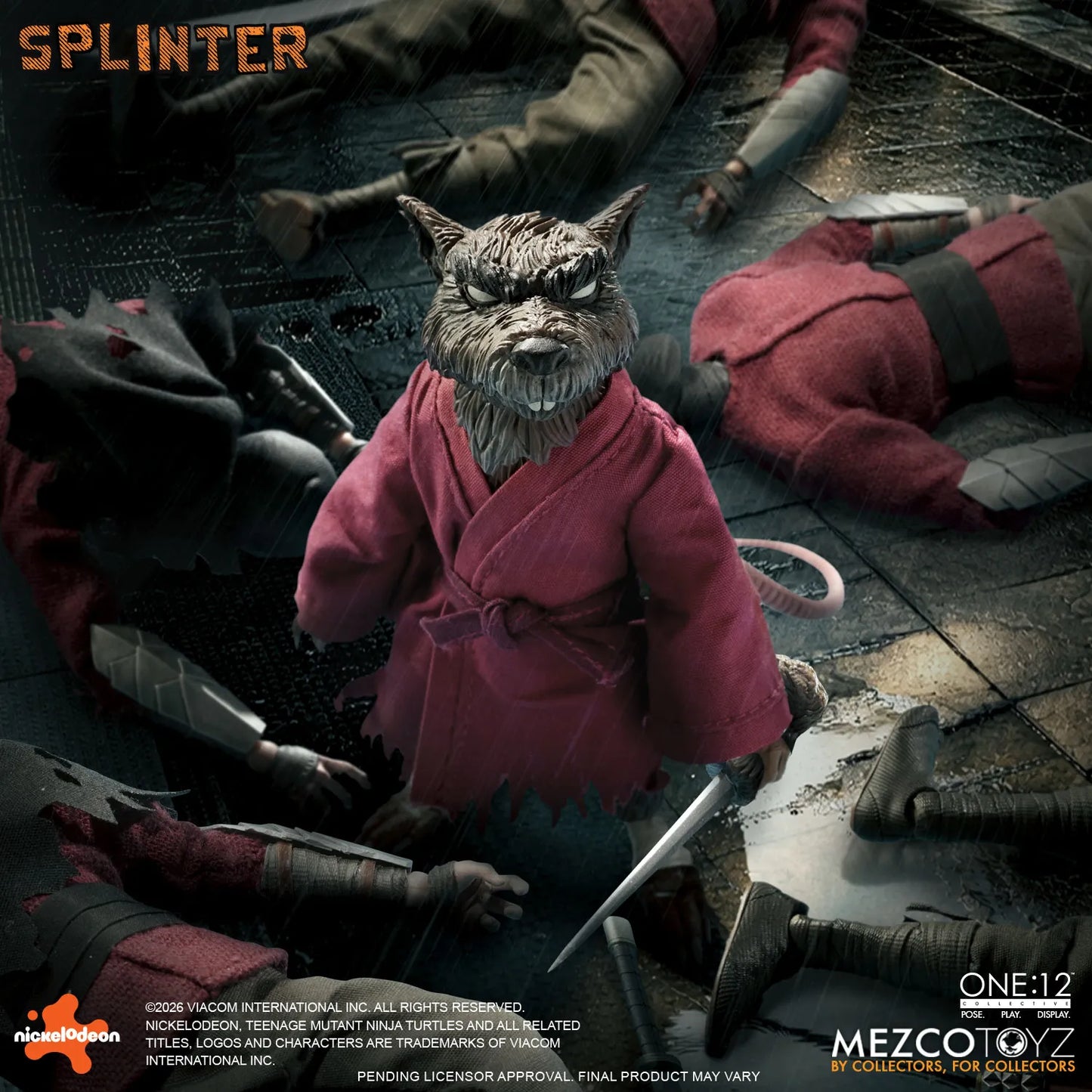 ONE 12 COLLECTIVE TMNT SPLINTER AF