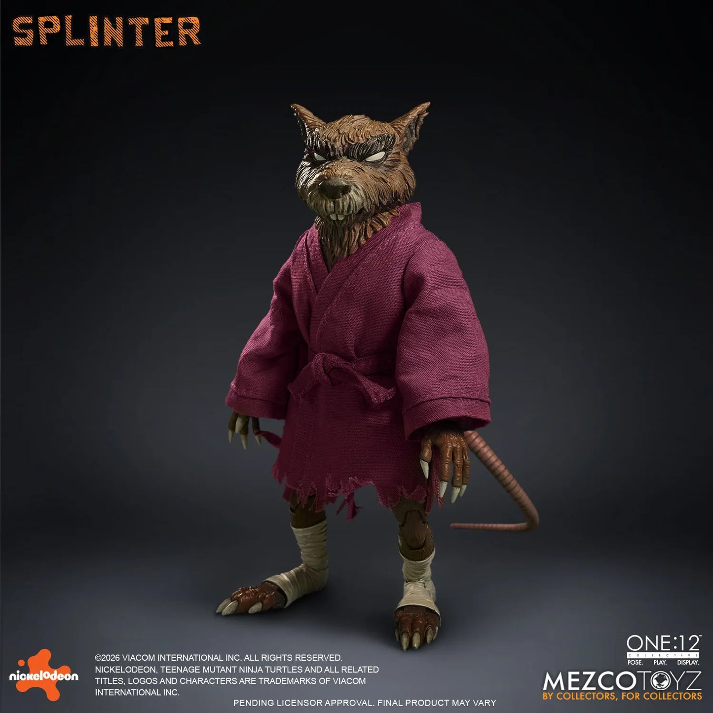 ONE 12 COLLECTIVE TMNT SPLINTER AF