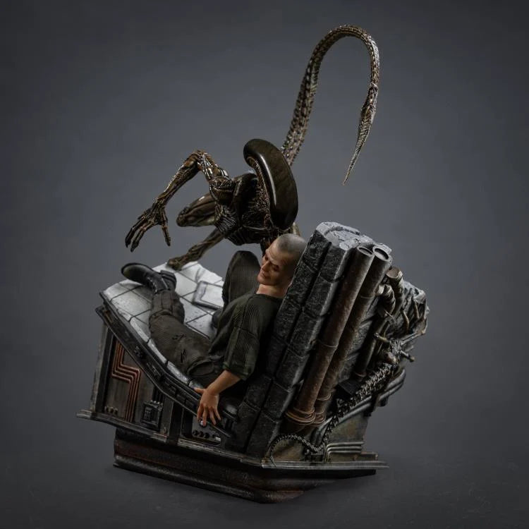 ALIEN 3 ELLEN RIPLEY AND DOG ALIEN 1/10 STATUE