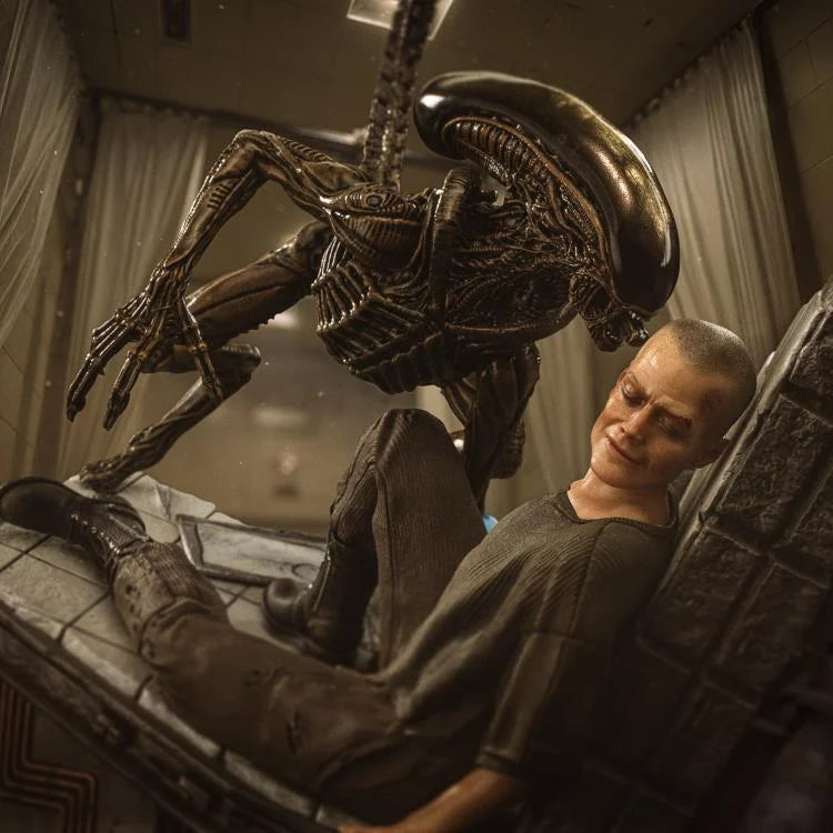 ALIEN 3 ELLEN RIPLEY AND DOG ALIEN 1/10 STATUE