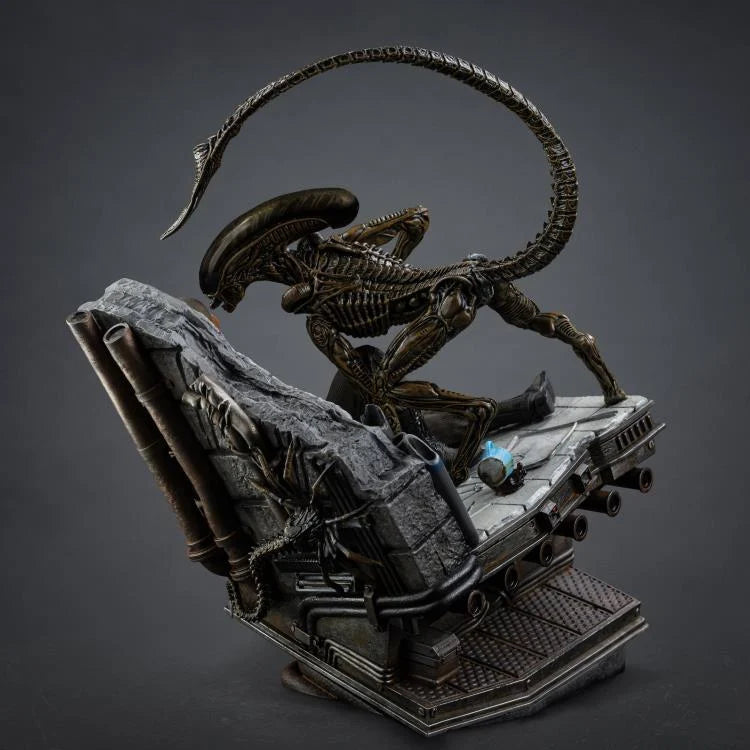 ALIEN 3 ELLEN RIPLEY AND DOG ALIEN 1/10 STATUE