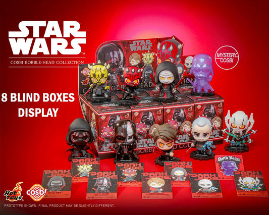 STAR WARS - DARK SIDE COSBI COLLECTION - BLIND BOX - DISPLAY (8)