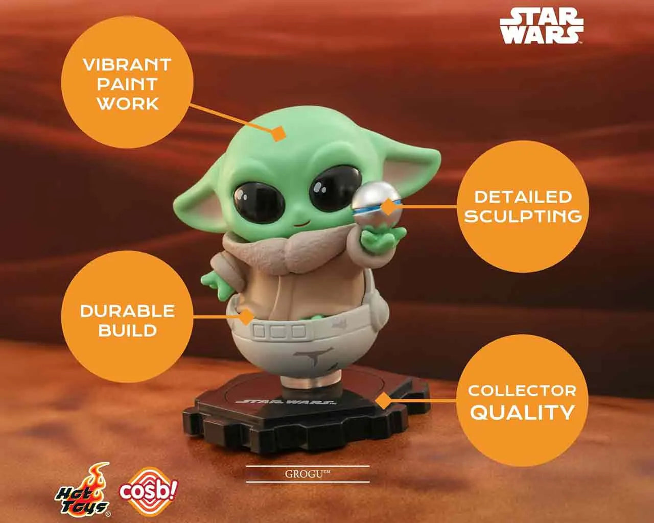 STAR WARS - SERIES 1 COSBI COLLECTION - BLIND BOX - DISPLAY (8)