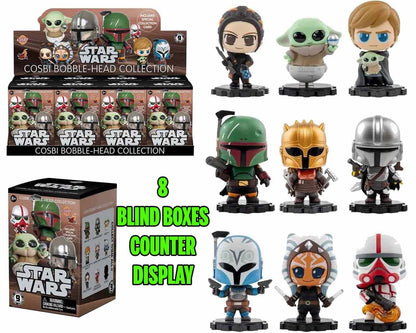 STAR WARS - SERIES 1 COSBI COLLECTION - BLIND BOX - DISPLAY (8)