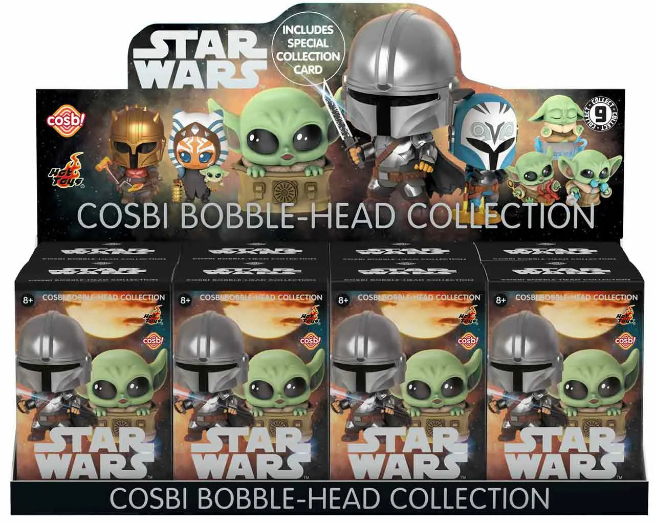 STAR WARS - SERIES 3 COSBI COLLECTION - BLIND BOX - DISPLAY (8)