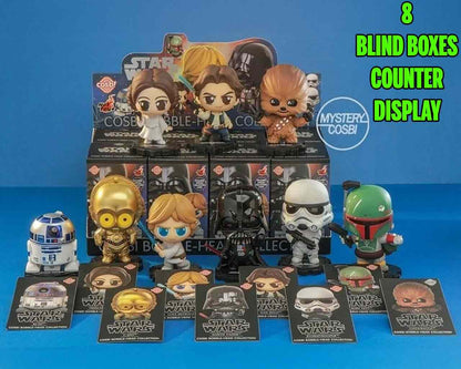STAR WARS - SERIES 2 COSBI COLLECTION - BLIND BOX - DISPLAY (8)