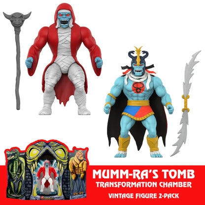 THUNDERCATS VINTAGE FIGURES MUMM-RA'S TOMB 2 PACK