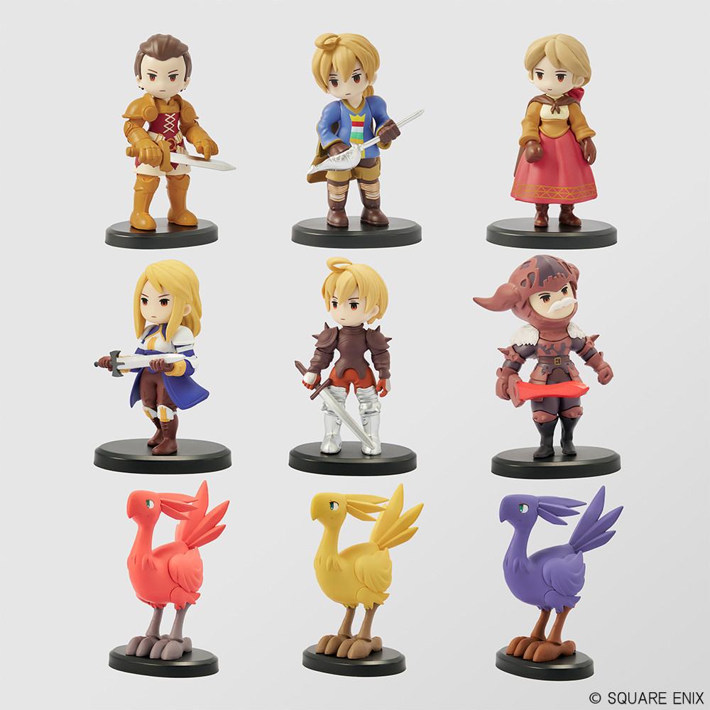 FINAL FANTASY TACTICS MINI FIGURE VOL. 1 DISPLAY (9)