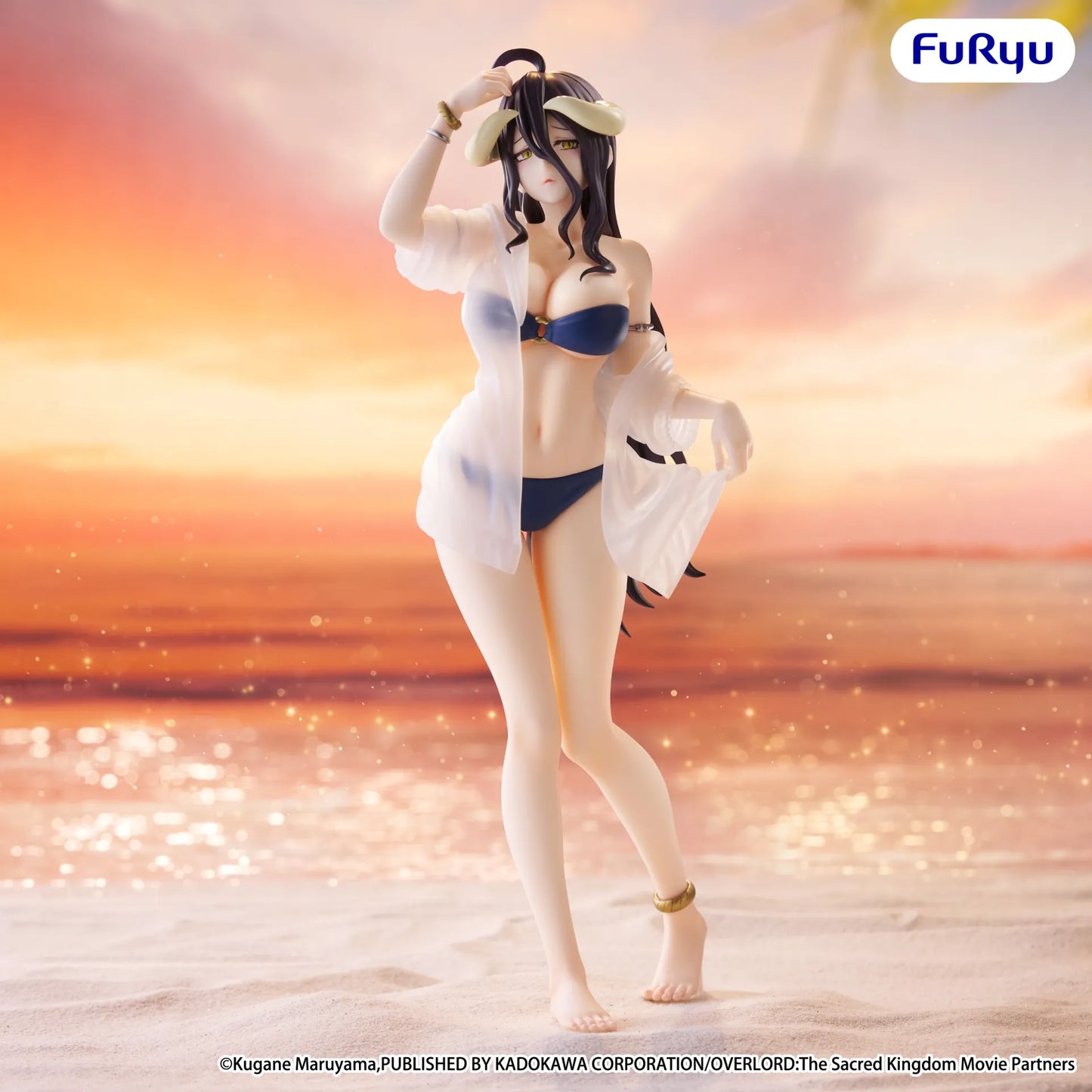 OVERLORD ALBEDO AQUA MUCHUTE FIGURE
