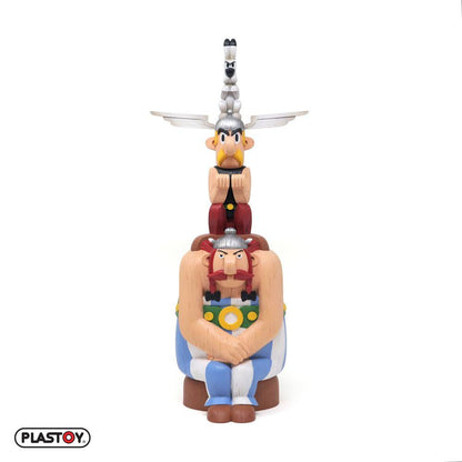 PLASTOY ASTERIX OBELIX DOGMATIX TOTEM FIGURA 40 cm