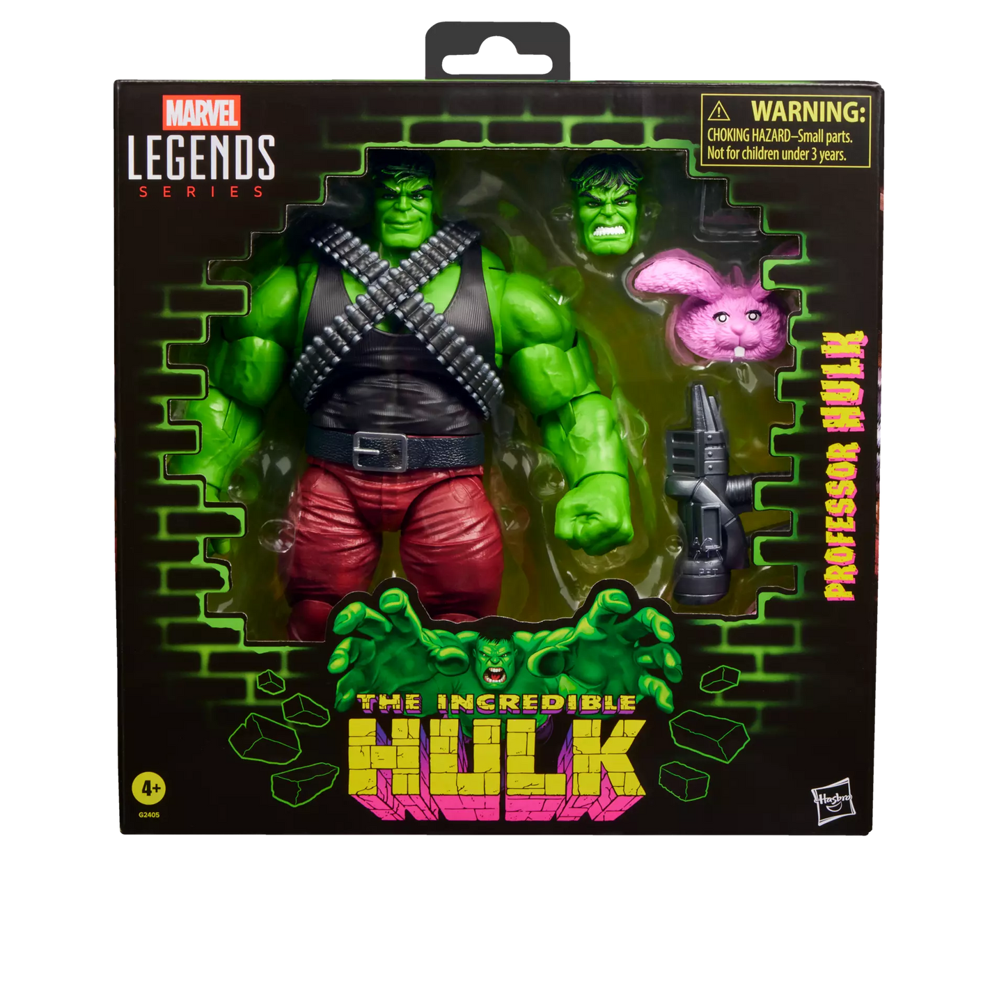 HASBRO HULK - MARVEL LEGENDS INCREDIBLE PROFESSOR HULK ACTION FIGURE