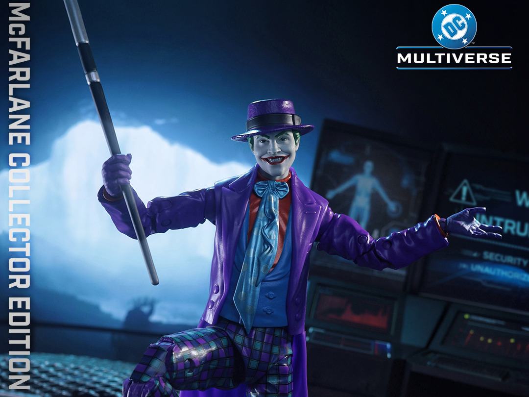 MCFARLANE TOYS 25 JOKER - DC MCFARLANE COLLECTOR EDITION WAVE 14 7INCH '89 ACTION FIGURE 17 cm