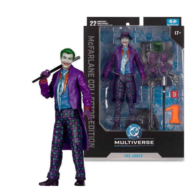 MCFARLANE TOYS 25 JOKER - DC MCFARLANE COLLECTOR EDITION WAVE 14 7INCH '89 ACTION FIGURE 17 cm