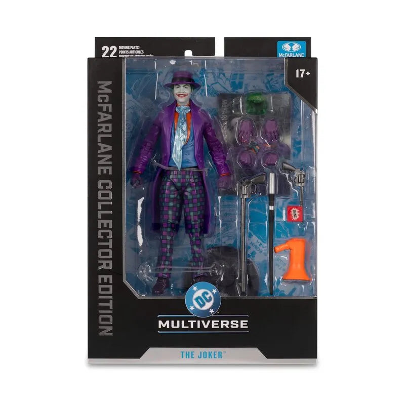 MCFARLANE TOYS 25 JOKER - DC MCFARLANE COLLECTOR EDITION WAVE 14 7INCH '89 ACTION FIGURE 17 cm