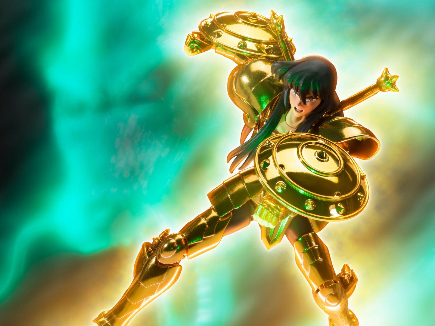 BANDAI SAINT CLOTH MYTH EX LIBRA SHIRYU INHERITOR GOLD CLOTH AF ACTION FIGURE 16 cm
