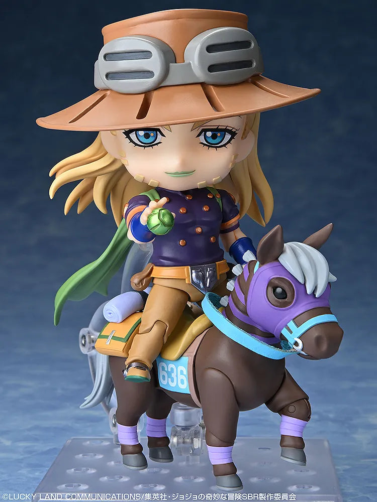 MEDICOS NENDOROID STEEL BALL RUN GYRO ZEPPELI DX MINI FIGURA 10 cm
