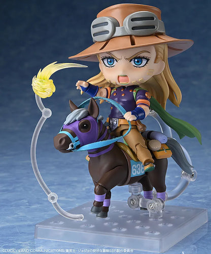 MEDICOS NENDOROID STEEL BALL RUN GYRO ZEPPELI DX MINI FIGURA 10 cm