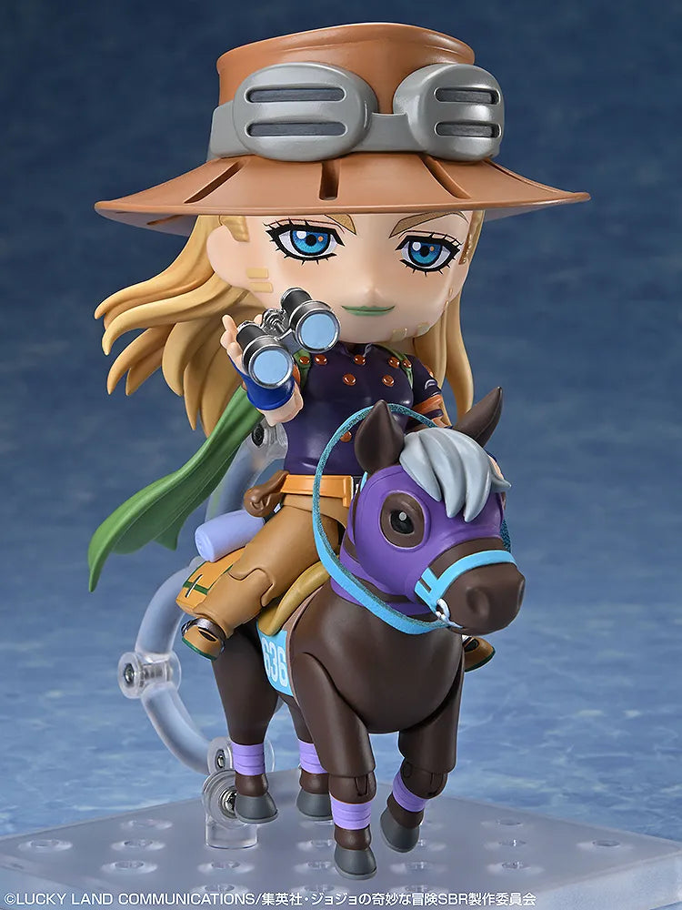 MEDICOS NENDOROID STEEL BALL RUN GYRO ZEPPELI DX MINI FIGURA 10 cm