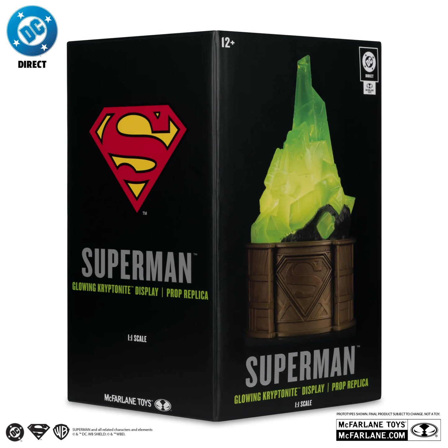MCFARLANE TOYS 25 SUPERMAN - DC DIRECT KRYPTONITE DISPLAY 1:1 SCALE PROP REPLICA 18 cm